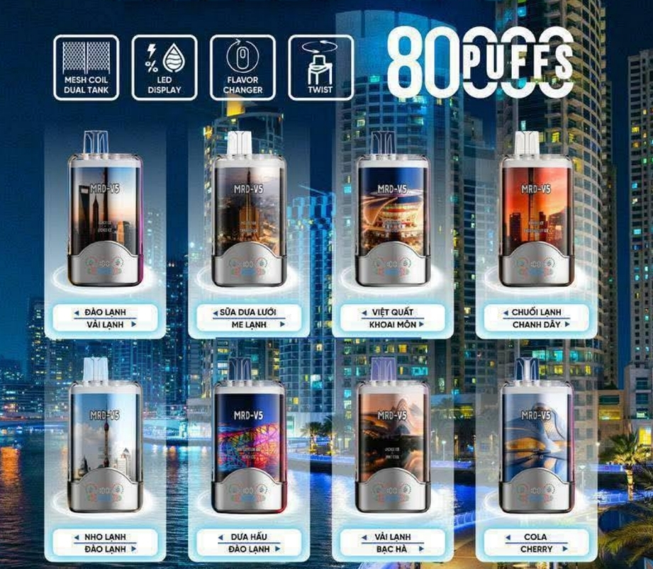 MRD-V5 80000 puffs